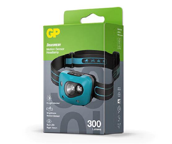 GP Discovery Headlamp CH44 300lm