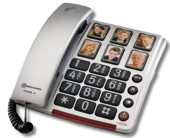 amplicomms BIGTel 40 plus, senioripuhelin