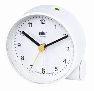 Braun BNC 001 Quartz alarm clock White