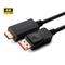 Microconnect MC-DP-HDMI-2004K video cable adapter 2 m DisplayPort Black – kuva 2