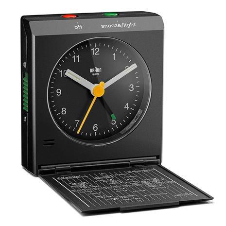 Braun BC05B wall/table clock Analog clock Rectangle Black – kuva 2/2