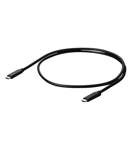 EIZO CC100-BK USB cable USB 2.0 1 m USB C Black