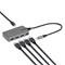 StarTech.com 4-Port USB-C Hub, 5Gbps, Bus Powered, USB C to 4x USB-A Hub with USB-C Auxiliary Power Input, 1ft/30cm Host Cable, Portable Desktop/Laptop USB Hub – kuva 2