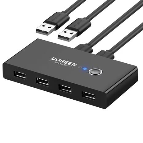 Ugreen 30768 interface hub USB 3.2 Gen 1 (3.1 Gen 1) Type-A 5000 Mbit/s Black