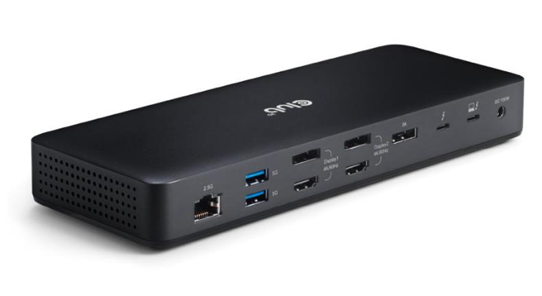 CLUB3D CSV-1583 laptop dock/port replicator Wired Thunderbolt 4 Black