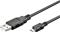 Microconnect USBABMICRO0,60 USB cable USB 2.0 0.6 m USB A Micro-USB B Black – kuva 2