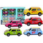 Autosarja, jouset, alusta, värikäs, 12 kpl