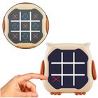 Elektroninen peli 3in1 Tic Tac Toe Memory Owl Beige