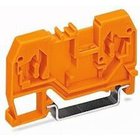 Liitin 2,5 mm² 2-johtiminen, oranssi, Din 35 mm kiskoon