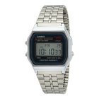 Miesten Casio-kello LED-valaistuksella, hopea