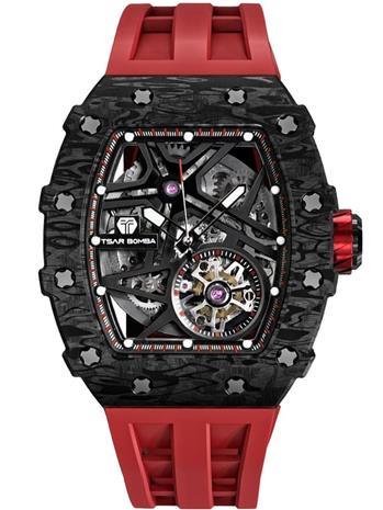 Mens Watch Tsar Bomba TB8209CF-02, Automatic, 44mm, 5ATM