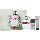 Lahjapakkaus Hugo Boss Hugo Man EDT 125 ml + suihkugeeli 50 ml + deodoranttipuikko 75 ml raikas puumainen tuoksu
