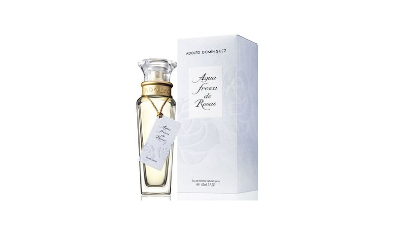 adolfo dominguez agua de rosas edt naisille, 60 ml