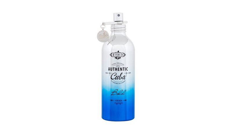Eau de toilette Cuba Authentic Bold EDT miehille, 100 ml