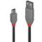 Lindy Anthra Line - USB cable - USB to mini-USB Type B - 3 m – kuva 3