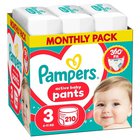 Pampers Active Baby Pants -vaipat, koko 3, 210 kpl.