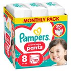 Pampers Active Baby Pants -vaipat, koko 8, 112 kpl