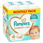 Pampers Premium Care Tape -vaipat, koko 4, 188 kpl
