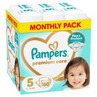 Pampers Premium Care Tape -vaipat, koko 5, 160 kpl