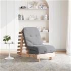 vidaXL Futon vuodesohva patjalla 60x206x11 cm täysi mänty