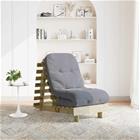vidaXL Futon vuodesohva patjalla 60x206x11 cm kyllästetty mänty