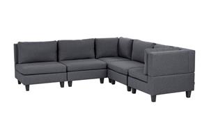 Buck Modulaarisohva 5-istuttava - Harmaa