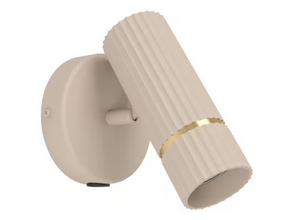 EGLO CAMINIA wall light sandy brushed brass