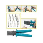 Hazet 4658-10 Puristuspihdit Eristetyt kaapeli- ja kosketusliitännät 0,35-1,5 mm²