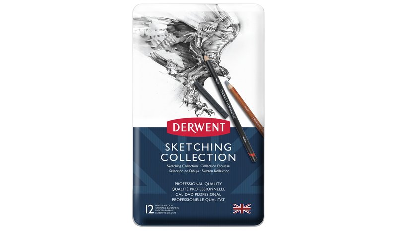 Derwent Sketching Collection (12 delar) – kuva 1/1