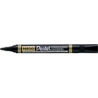 Permanenttikynä N850 pyöreä kärki 4,2mm musta, Pentel /12/576