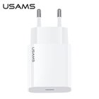 Matkalaturi USAMS 20W USB-C PD, valkoinen