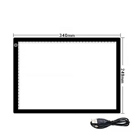 Tracing Light Pad, A4 Tracing LED Copy Board Light Box – kuva 1/1