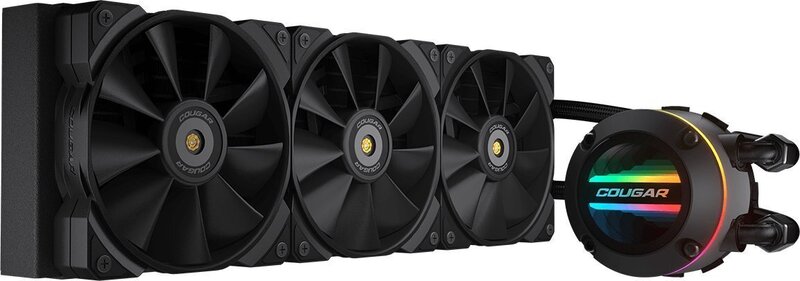 COUGAR CPU Water Cooling Poseidon-GT 360, ARGB, Black