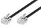 Microconnect MPK186 telephone cable 6 m Black – kuva 2