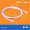 CLUB3D USB C cable pink – kuva 2