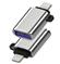 Microconnect MC-LIGHTUSB3 cable gender changer Lightning USB A Silver – kuva 2