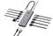 Verbatim CMH-14 USB Type-C 5000 Mbit/s Silver – kuva 2