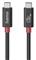 Hama USB-C Cable, E-Marker, USB4 Gen4, 80 Gbit/s, 5 A, 240 W, 1.00 m – kuva 2