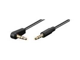 Microconnect AUDLL1A audio cable 1 m 3.5mm Black – kuva 2/3