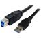 StarTech.com 3m Black SuperSpeed USB 3.0 Cable A to B - M/M – kuva 2