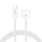 Tech-Protect MMC01 Ultraboost USB-C / USB-C MagSafe 3 140W 200cm Cable for MacBook - White