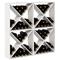 vidaXL Viinipukki 4 pcs Valkoinen 62 x 25 x 62 cm Massiivinen mänty – kuva 2