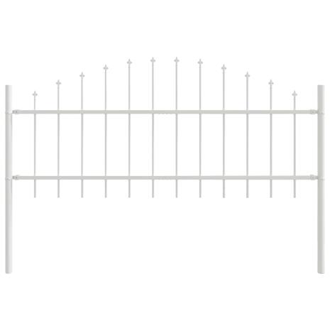 vidaXL Puutarha-aita Woerden 7 pcs Valkoinen