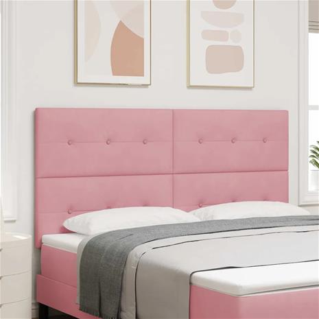 vidaXL LED-pääty LED -nauhavalot päätyllä Pinkki 180 cm Polyesteri