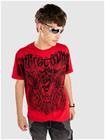 Affliction Caustic Abyss T-paita dirty red