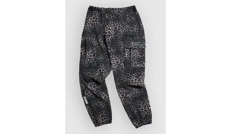 Loose Riders C/S Cargo Black Pard Pants leo Miehet