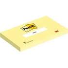 Post-It 655-CY, Suorakulmio, Keltainen, Paperi, PEFC, 127 mm, 76 mm