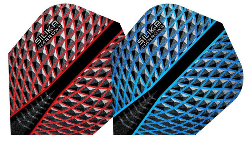 Darts-siivet Silka No.6, 3 kpl lajitelma.