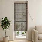 vidaXL Rullaverho Harmaa 60 x 220 cm Bambu