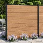 vidaXL Aidat Setti 175 x 186 cm WPC ja alumiini Ruskea